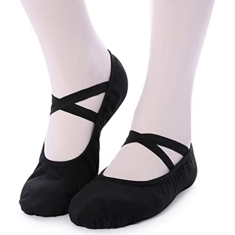 Dance Women's Performa Stretch Canvas Split Sole Ballet Shoe/Slipper size 8.5